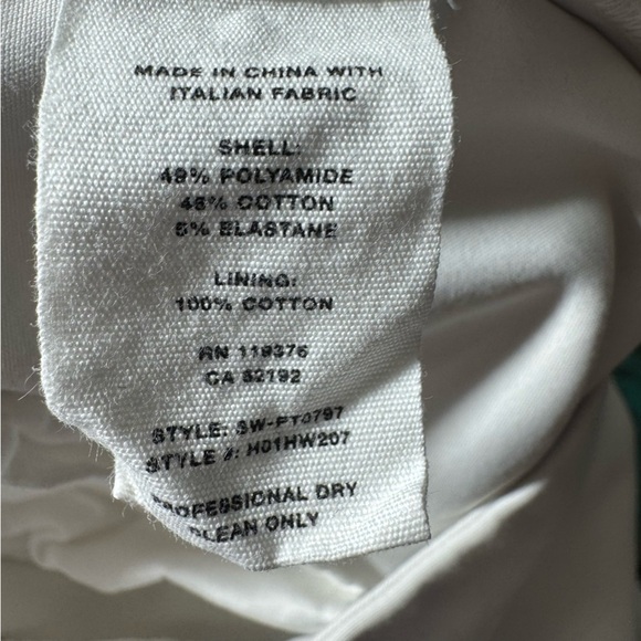 Helmut Lang Tan Trouser Pants Split Hem Size 6 - Picture 9 of 13